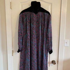 Vintage Emanuel Ungaro Long Sleeved Dress